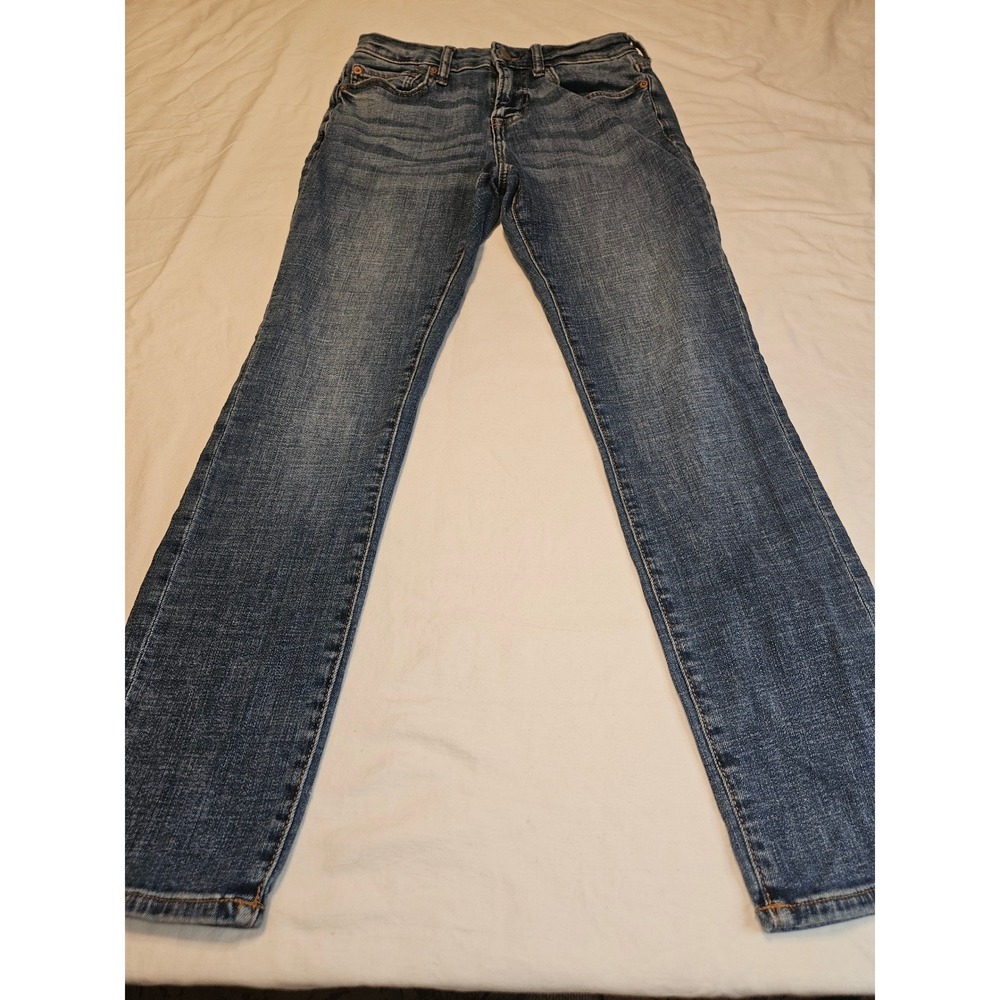 Aeropostale Skinny Women's Blue Wash‎ Boot Cut Jeans Size 28x30